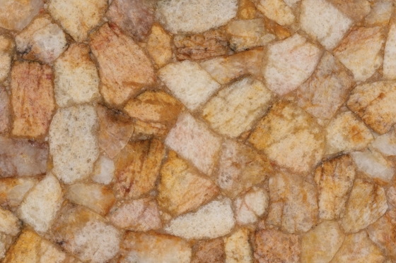 Golden quartz