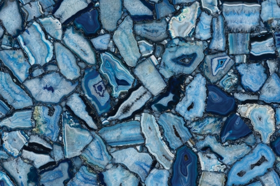 Blue agate
